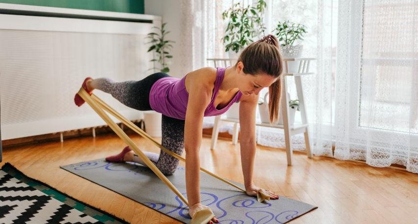 entrenamiento en casa